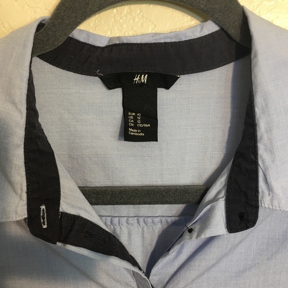 H y M  button down shirts made in Cambodia - Picture 4 of 9